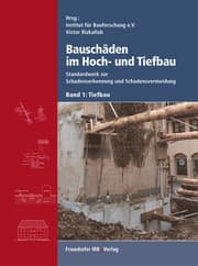 Cover von Bauschäden im Hoch- und Tiefbau 1
