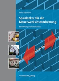 Cover von Spiralanker für die Mauerwerksinstandsetzung