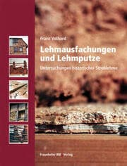 Cover von Lehmausfachungen und Lehmputze