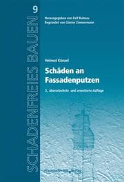 Cover von Schäden an Fassadenputzen.