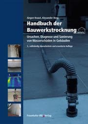 Cover von Handbuch der Bauwerkstrocknung