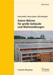 Cover von Solare Wärme für große Gebäude und Wohnsiedlungen