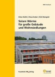 Cover von Solare Wärme für große Gebäude und Wohnsiedlungen.