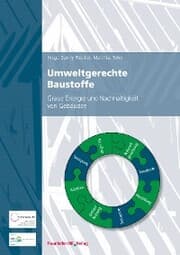 Cover von Umweltgerechte Baustoffe.