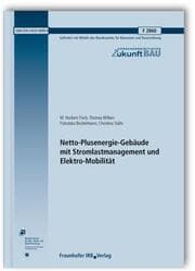 Cover von Netto-Plusenergie-Gebäude mit Stromlastmanagement und Elektro-Mobilität.Abschlussbericht