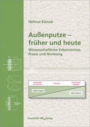 Cover von Außenputze - früher und heute