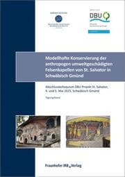 Cover von Modellhafte Konservierung der anthropogen umweltgeschädigten Felsenkapellen von St.Salvator in Schwäbisch Gmünd.Abschlussbericht