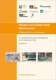 Cover von Mängel und Schäden beim Wärmeschutz - Problempunkte und Sanierung