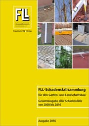 Cover von FLL-Schadensfallsammlung für den Garten- und Landschaftsbau