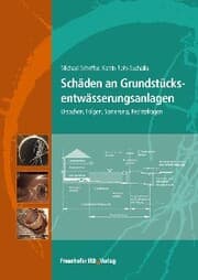Cover von Schäden an Grundstücksentwässerungsanlagen.