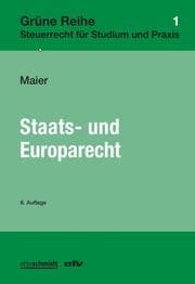 Cover von Staats- und Europarecht