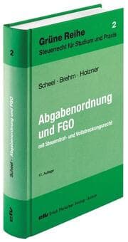 Cover von Abgabenordnung Finanzgerichtsordnung