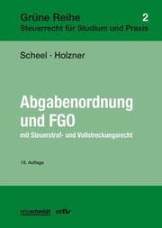 Cover von Abgabenordnung und FGO