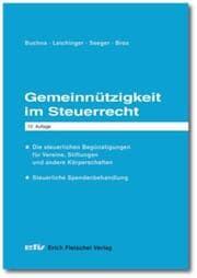 Cover von Gemeinnützigkeit im Steuerrecht