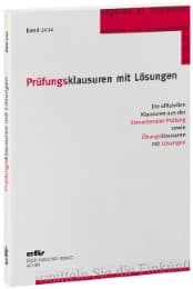 Cover von Prüfungsklausuren mit Lösungen 2012