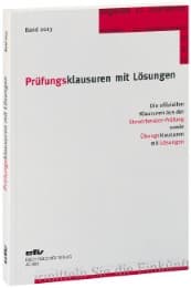 Cover von Prüfungsklausuren mit Lösungen 2013