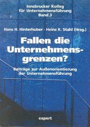 Cover von Fallen die Unternehmensgrenzen?