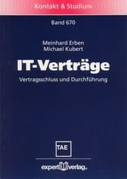 Cover von IT-Verträge