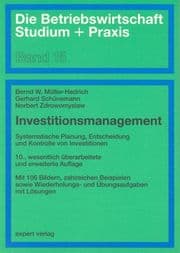 Cover von Investitionsmanagement
