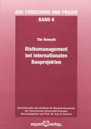 Cover von Risikomanagement bei internationalen Bauprojekten