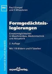 Cover von Formgedächtnislegierungen
