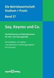 Cover von Say, Keynes und Co.