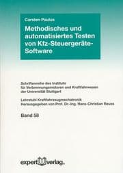 Cover von Methodisches und automatisiertes Testen von Kfz-Steuergeräte-Software