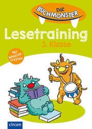 Cover von Die Buchmonster - Lesetraining 3. Klasse
