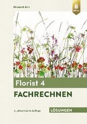 Cover von Lösungsheft zum Florist 4 Fachrechnen