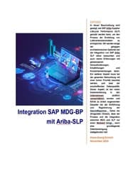 Cover von Integration von MDG-BP (Lieferant) mit SAP Ariba Supplier Lifecycle and Performance (SLP) im Rahmen des Business Partnering-Prozesses