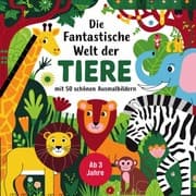 Cover von Die Fantastische Welt der Tiere mit 50 schönen Ausmalbilder