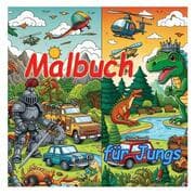 Cover von Malbuch für Jungs