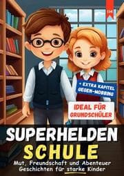 Cover von Superhelden Schule: Mut, Freundschaft und Abenteuer Geschichten für starke Kinder
