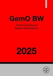 Cover von Gemeindeordnung Baden-Württemberg - GemO BW 2025