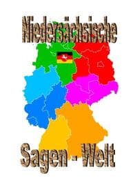 Cover von Niedersächsische Sagenwelt