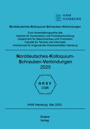 Cover von Norddeutsches-Kolloquium-Schrauben-Verbindungen 2025
