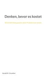 Cover von Denken, bevor es kostet