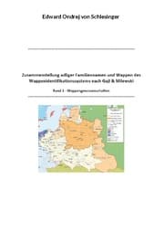 Cover von Zusammenstellung adliger Familiennamen und Wappen des Wappenidentifikationssystems nach Gajl & Milewski