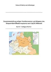 Cover von Zusammenstellung adliger Familiennamen und Wappen des Wappenidentifikationssystems nach Gajl & Milewski