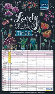 Cover von Lovely Chalk Timer 2027