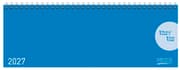 Cover von Tischquerkalender Classic Colourlux blau 2027