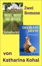 Cover von »Mosel, Morde und Miseren« und »Delikate Düfte«