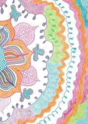 Cover von Tagebuch Notizbuch mit Mandala: Voller Wunder