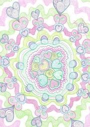 Cover von Tagebuch Notizbuch mit Mandala: Geborgenheit