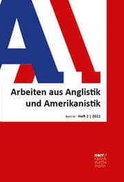Cover von AAA - Arbeiten aus Anglistik und Amerikanistik, 46,2 (2021)
