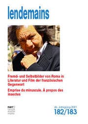 Cover von Lendemains - Études comparées sur la France 46. Jahrgang 2021, No. 182/183