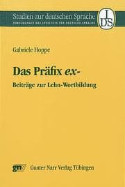 Cover von Das Präfix ex-