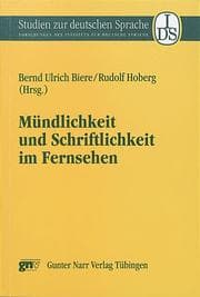 Cover von Mündlichkeit und Schriftlichkeit im Fernsehen