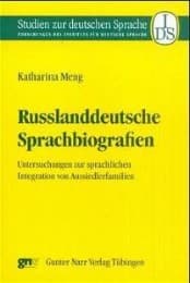 Cover von Russlanddeutsche Sprachbiographien
