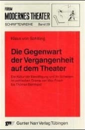 Cover von Die Gegenwart der Vergangenheit auf dem Theater